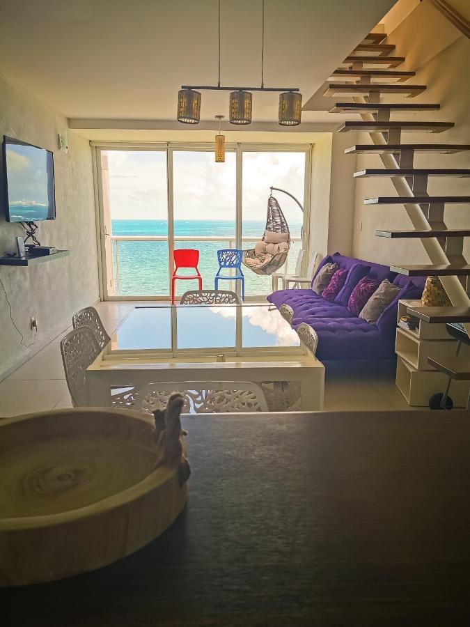 Pent House Amazing View Beachfront Cancún Esterno foto