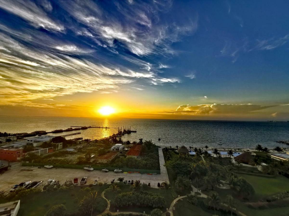 Pent House Amazing View Beachfront Cancún Esterno foto