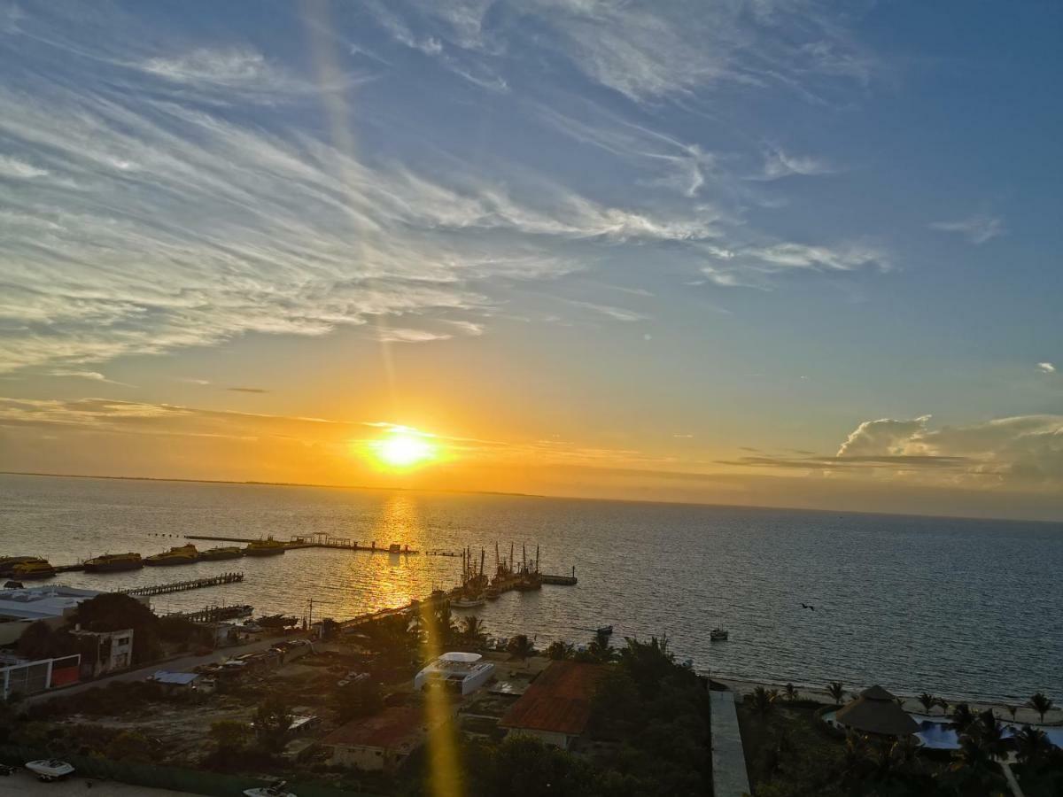 Pent House Amazing View Beachfront Cancún Esterno foto